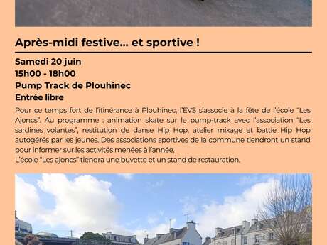 Après-midi festive... et sportive !