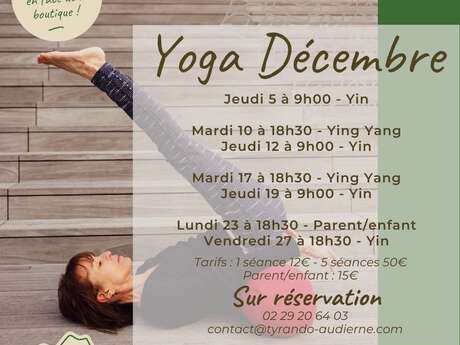 Cours de Yin Yoga