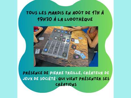 Après-midi avec Pierre Treille, créateur de jeux