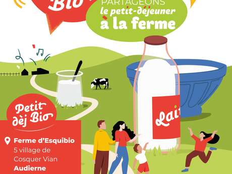 Petit Déj Bio à la Ferme d'Esquibio