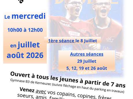 Stage découverte du Tennis de Table pour les Jeunes