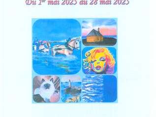 Exposition de Rosie à la Médiathèque de Berrien