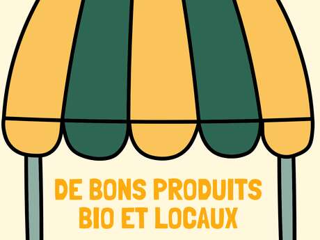 Le petit marché du samedi au Grand Manger
