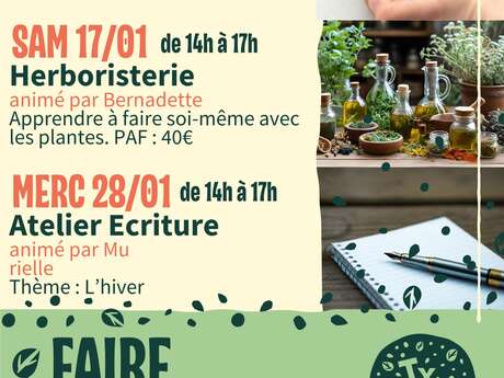 Faire ensemble "Atelier écriture"