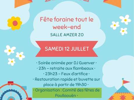 Poullaouen en Fête :  Fête Foraine ...