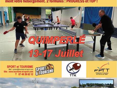 Stage d'été de Tennis de Table