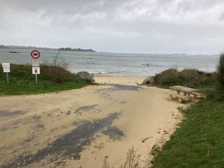 Aire de la plage de l'île à poule