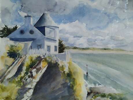 Exposition à l'Atelier familial d'Aquarelle