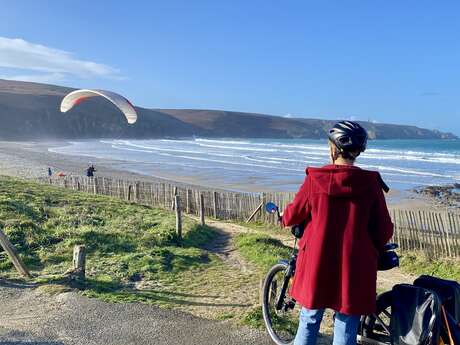 Rando-Vélo - Balade en vélo électrique de la Pointe du Van à la Pointe du Raz