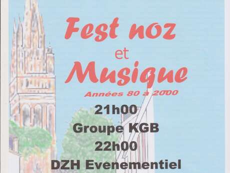 Fest Noz et concert musiques années 80-2000