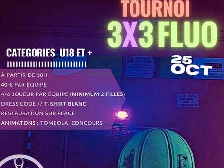 Tournoi de basket en 3x3 FLUO