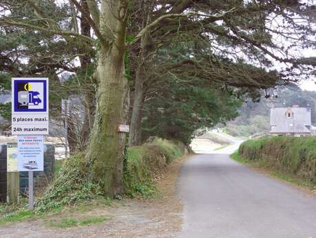 Aire de stationnement de Kermouster