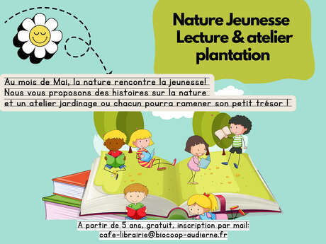 Nature Jeunesse - Lecture & atelier plantation