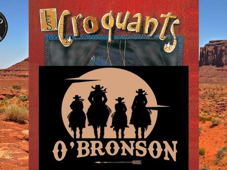 Concert - Les Croquants & O'Bronson (Folk rock)
