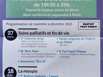 Les Lundis de la santé : Conférence "La Myopie"