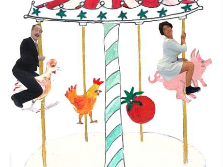 Théatre "La Foire de l'avenir" Mr Jean et Mme Jeanne