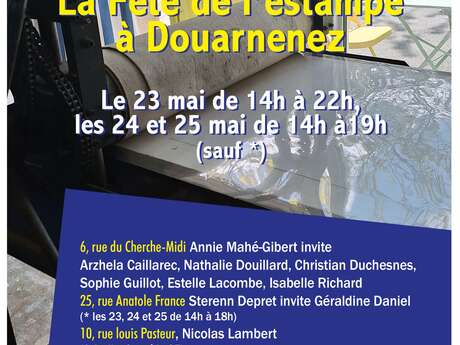 La Fête de l'estampe à Douarnenez