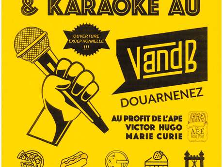 Brunch musical et karaoké au V and B