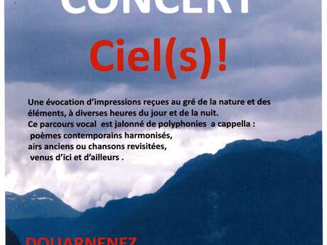 Printemps des Poètes 2026 Concert Du Choeur Penn Ar Bed : Ciel(s) ! A cappella polyphony
