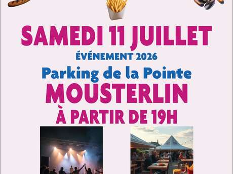 Moules frites du tennis de table