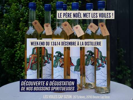 Week end de Noël à la distillerie Les Voiles Cap Sizun