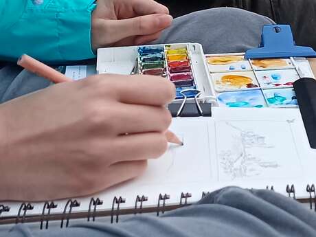 Promenades dessinées / croquis urbain / adultes et enfants