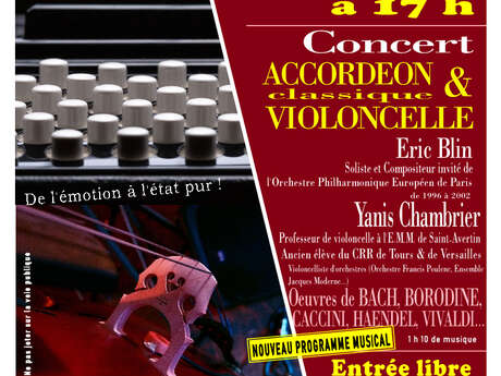 Duo Violoncelle et Accordéon : Voyage au cœur de la Grande Europe