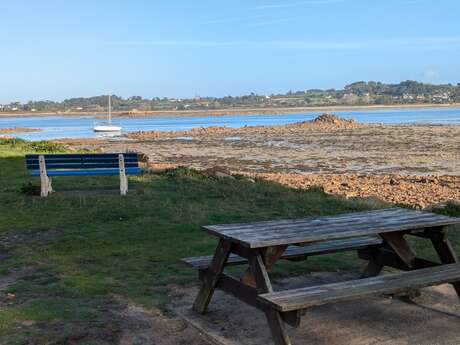 Aire du port de Bugueles