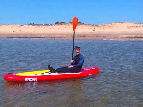 Découverte stand-up paddle en mer