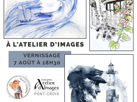 Vernissage - Exposition des Aquarelles de Fred P.