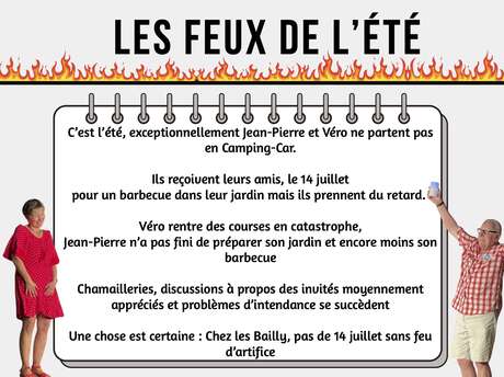 Comédie "les Feux de l'été"