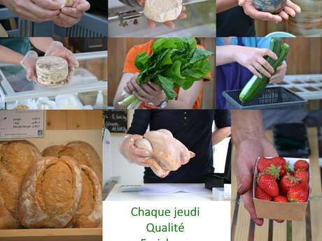 Marché Bio de Restalgon