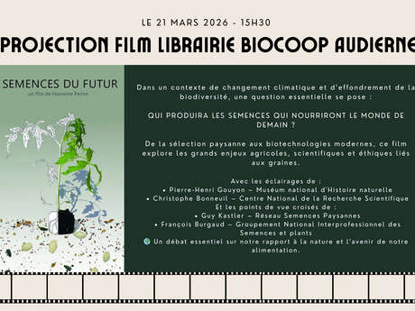 Projection film documentaire : Les semences du futur