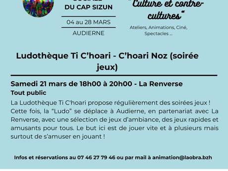 Soirée jeux - Ludothèque Ti C'hoari