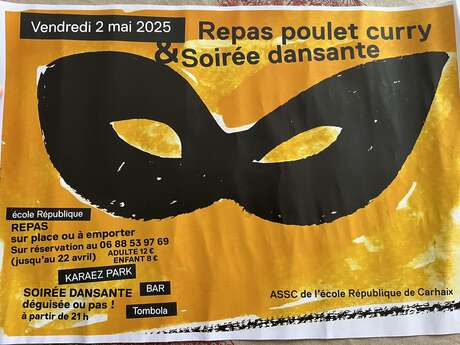 Repas et soirée dansante
