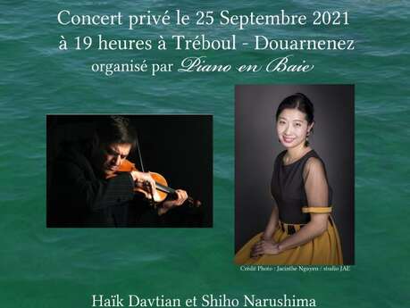 Concert privé - Violon chez Tchaïkovski et ses contemporains en Europe Concert privé - Violon chez Tchaïkovski et ses contemporains en Europe