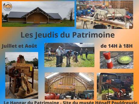 Les Jeudis du Patrimoine - Les gestes d'antan à découvrir !