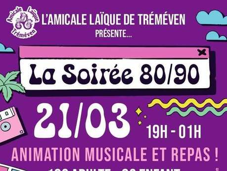 La soirée 80/90