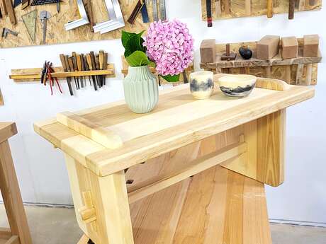 Fabriquez votre table basse d'inspiration japonaise