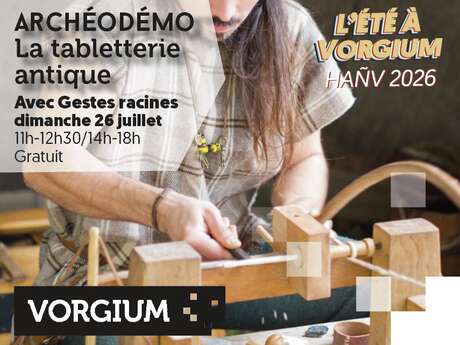 Vorgium : Archéodémo "On l'a dans l'os"