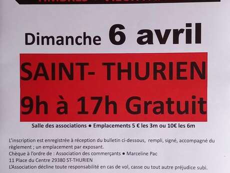 Foire aux vinyles et BD, CD, DVD, timbres, vieux papiers