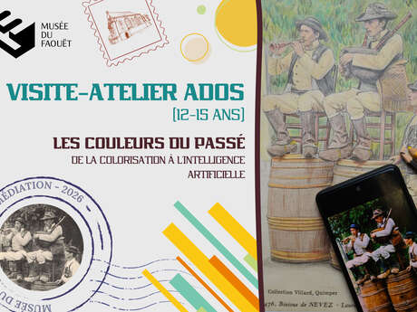 Visite/atelier ados - Les couleurs du passé : de la colorisation à l'intelligence artificielle