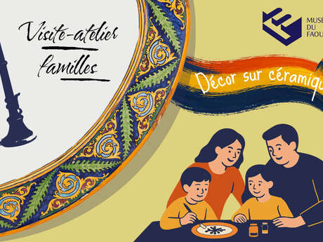 Visite/atelier famille : L'art du décor sur céramique