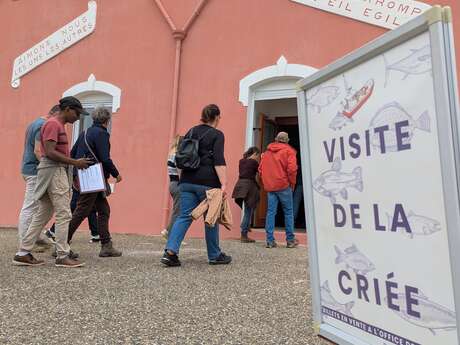 Visite de criée Famille
