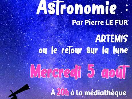 Conférence en astronomie
