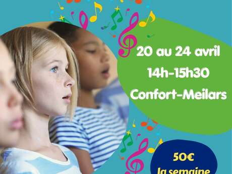 Stage Choeur d'enfants 7-11 ans