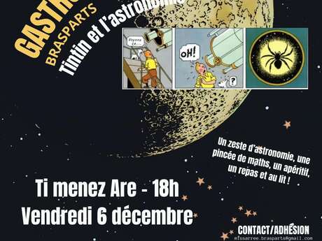 Gastronomaths #6 Tintin et l'astronomie