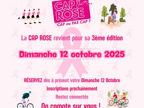 Cap Rose - Randonnées pédestres, cyclotouristes, VTT- 3ème édition