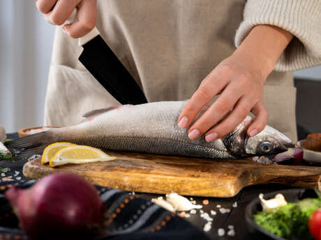 Atelier cuisine du poisson par Scarlette Le Corre  - Also in english. Und Deutsch.