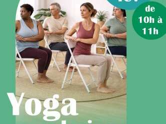 Yoga sur chaise